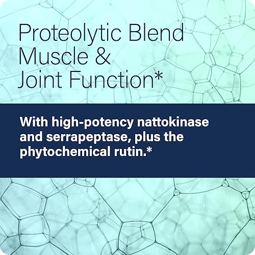Enzyme Science Joint Support Supplement with Enzymes - Vegan & Kosher - 120 Capsules