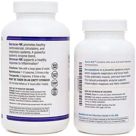 Serrapeptase Scar Tissue Bundle - Acid-Resistant Enzyme Combo