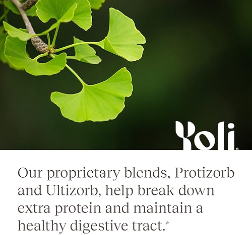 Yoli® Digestive Enzymes for Gut Health - Digestion Supplement, 60 Count