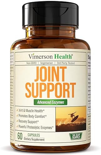 Vimerson Health Proteolytic Enzyme Joint Support Supplement for Digestion & Recovery - 60 Capsules