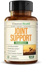 Vimerson Health Proteolytic Enzyme Joint Support Supplement for Digestion & Recovery - 60 Capsules
