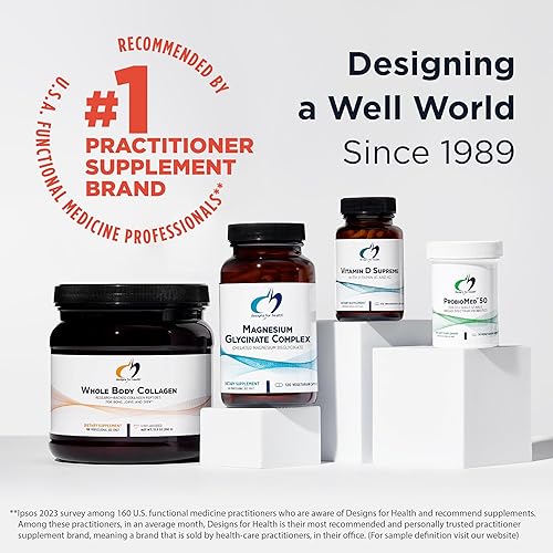 Designs Omega-3 Fish Oil Supplement, 1600mg EPA/DHA with Lemon & Vitamin E (120 Softgels)