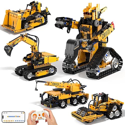 Shantou city STEM Robot Building Kit with Remote Control Excavator - Educational Coding Toys for Kids 6-12+
