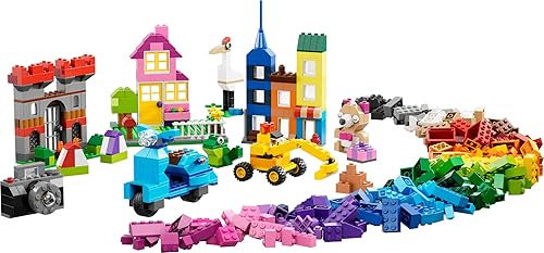 LEGO Classic Large Creative Brick Box 10698 Building Toy Set - Interactive Toy for Kids
