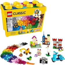 LEGO Classic Large Creative Brick Box 10698 Building Toy Set - Interactive Toy for Kids