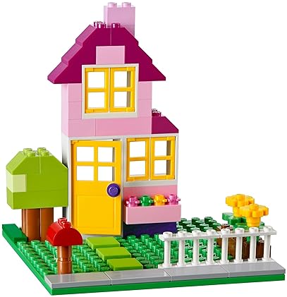 LEGO Classic Large Creative Brick Box 10698 Building Toy Set - Interactive Toy for Kids