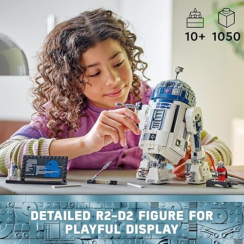 LEGO Star Wars R2-D2 Building Toy Set with Darth Malak Minifigure - Ages 10+ - Gift Idea for Kids & Fans - 75379