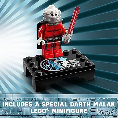 LEGO Star Wars R2-D2 Building Toy Set with Darth Malak Minifigure - Ages 10+ - Gift Idea for Kids & Fans - 75379