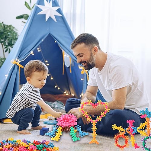 TOMYOU 200-Piece Building Blocks STEM Toy Set for Kids, Safe Plastic Educational Discs, Ages 3+, Boys & Girls