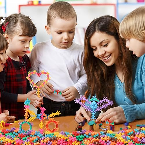 TOMYOU 200-Piece Building Blocks STEM Toy Set for Kids, Safe Plastic Educational Discs, Ages 3+, Boys & Girls