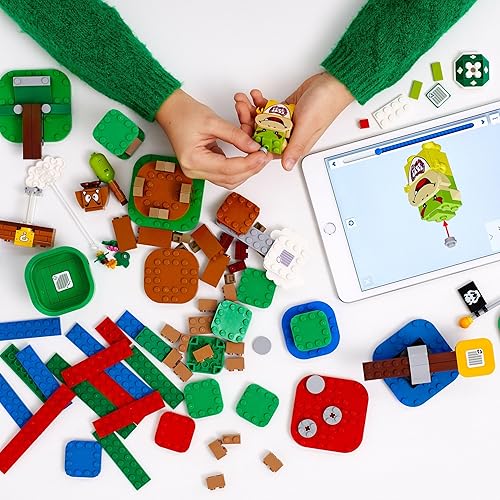 LEGO Super Mario Adventures Starter Set with Interactive Mario Figure and Bowser Jr., 71360 - Ideal Gift for Super Mario Fans, Kids 6+