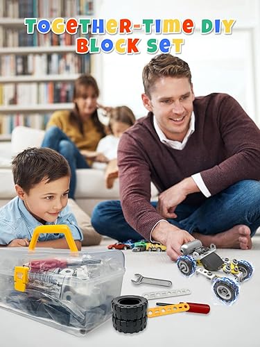 Shantou Chenghaı Electric STEM Building Toys for Boys 4-8 Years - Educational Racing Science Kit - Creative Gift