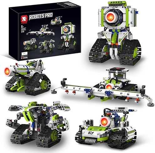 Shantou Kaiyu 5-In-1 STEM Robotics Kit for Kids Ages 8-12 - Educational Gift for Boys