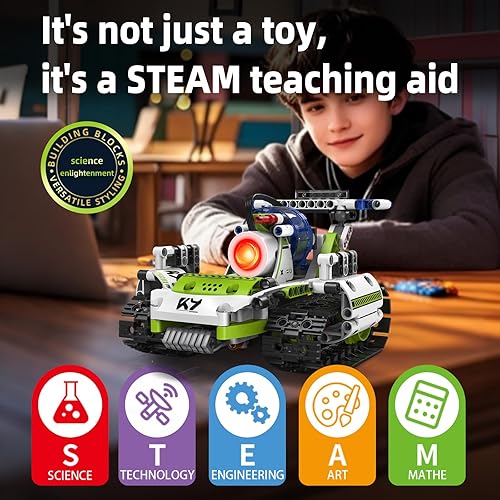 Shantou Kaiyu 5-In-1 STEM Robotics Kit for Kids Ages 8-12 - Educational Gift for Boys