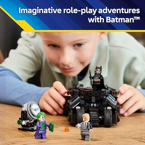 LEGO DC Batman Tumbler vs. Two-Face & The Joker Toy Building Set - Superhero Batmobile Toy - Ages 8+ - Gift Idea for Batman Fans - Set 76303