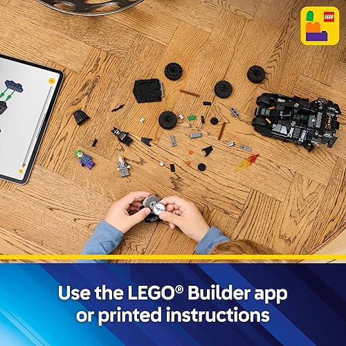 LEGO DC Batman Tumbler vs. Two-Face & The Joker Toy Building Set - Superhero Batmobile Toy - Ages 8+ - Gift Idea for Batman Fans - Set 76303