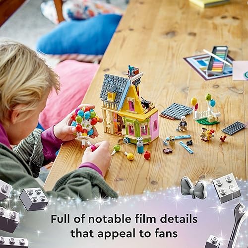 LEGO Disney Pixar Up House Building Toy Set - Fun Gift for Kids & Movie Fans, Ages 9+, 43217