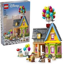 LEGO Disney Pixar Up House Building Toy Set - Fun Gift for Kids & Movie Fans, Ages 9+, 43217