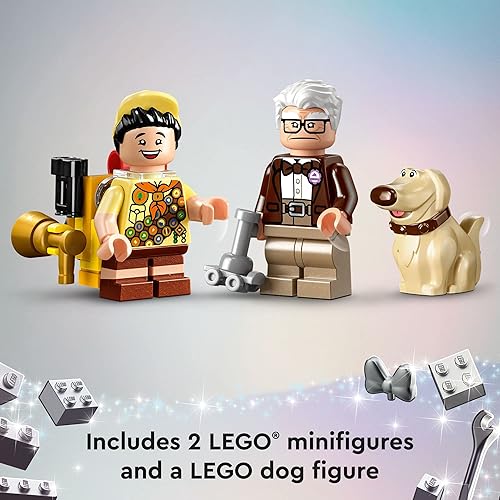 LEGO Disney Pixar Up House Building Toy Set - Fun Gift for Kids & Movie Fans, Ages 9+, 43217
