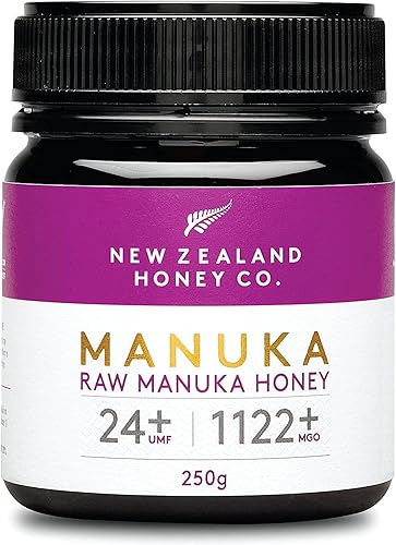 New Zealand Honey UMF 24+ / MGO 1122+ Raw Manuka Honey - UMF Certified, 8.8oz