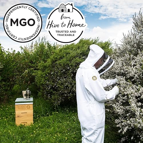 Manuka Doctor MGO 925+ Monofloral Manuka Honey, 100% Pure NZ Honey - Certified, Guaranteed, RAW (8.75 oz)