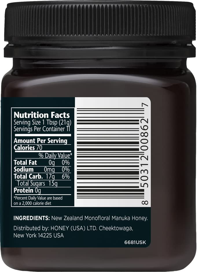 Manuka Doctor MGO 925+ Monofloral Manuka Honey, 100% Pure NZ Honey - Certified, Guaranteed, RAW (8.75 oz)