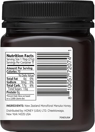 Manuka Doctor Certified MGO 1125+ Manuka Honey - Pure New Zealand RAW Honey (8.75 oz)