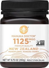 Manuka Doctor Certified MGO 1125+ Manuka Honey - Pure New Zealand RAW Honey (8.75 oz)