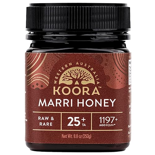 KOORA Marri Honey TA 25+ (MGO 1197+) 8.8 oz - Raw Medical Grade Honey for Health & Immune Support
