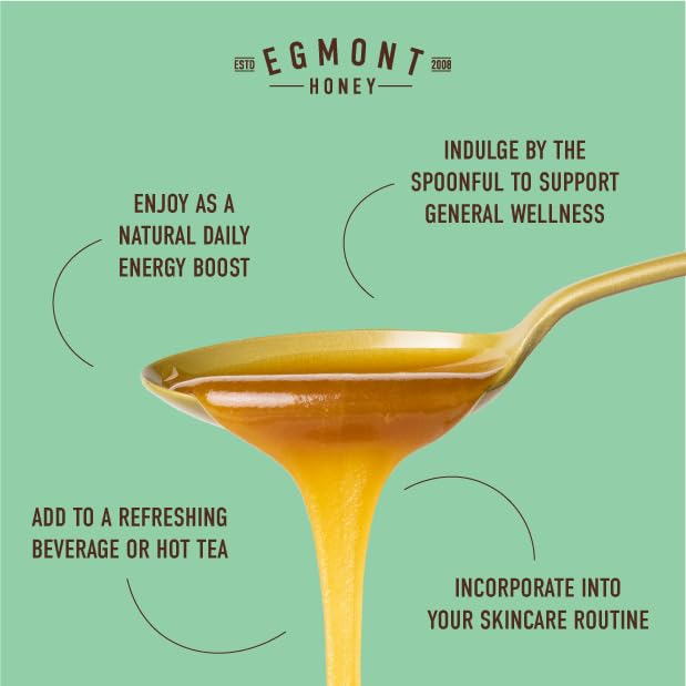 EGMONT HONEY MANUKA HONEY MGO 515+ UMF 15+ 8.8OZ - PURE AUTHENTIC NZ HONEY