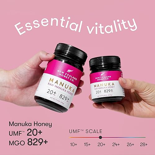New Zealand Honey Co.UMF 20+ Raw Manuka Honey| 8.8oz