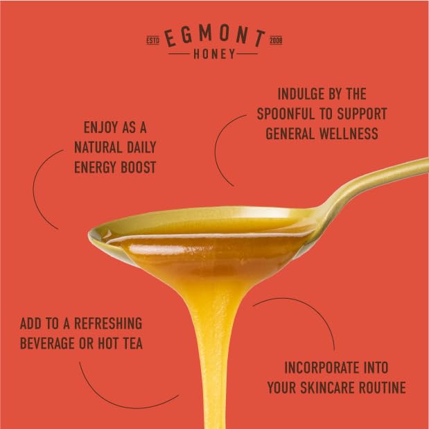 Egmont Honey Raw Manuka Honey MGO 700+ UMF 18+ 8.8oz - New Zealand, Non-GMO, Kosher