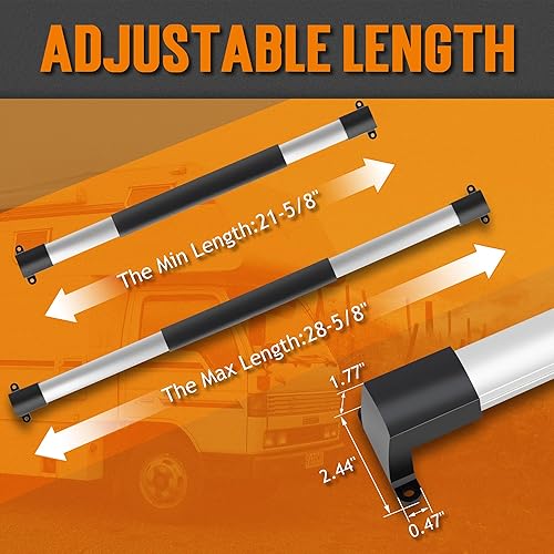 TONDA RV Screen Door Handle, RV Door Handle Grab Bar for Travel Trailer Camper Motorhome, Adjustable