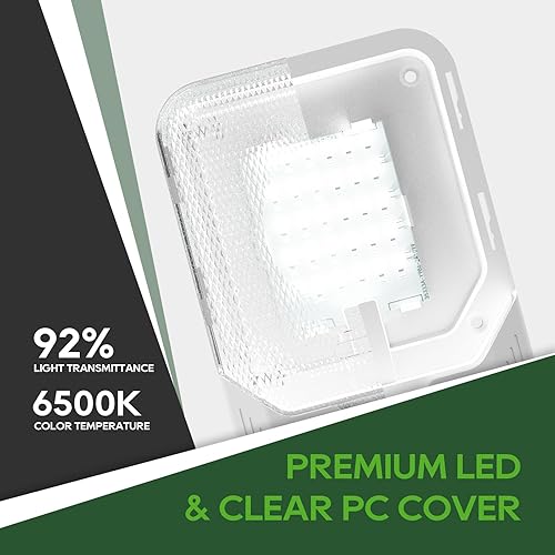 RVGUARD RV LED Ceiling Double Dome Light, 12V LED Lights, RV Interior Light with Adjustable Brightne