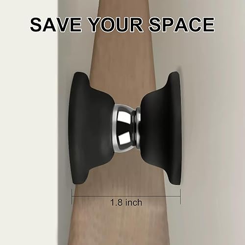 Suncaraccı Magnetic RV Door Holder Baggage Catch for RV/Camper/Trailer, Black (2 Pack)