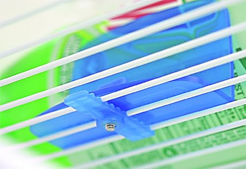 Camco RV Fridge Brace Set for Secure Food and Drink Storage - Ideal for RVs, Boats, Camping - 2 Pack Blue
