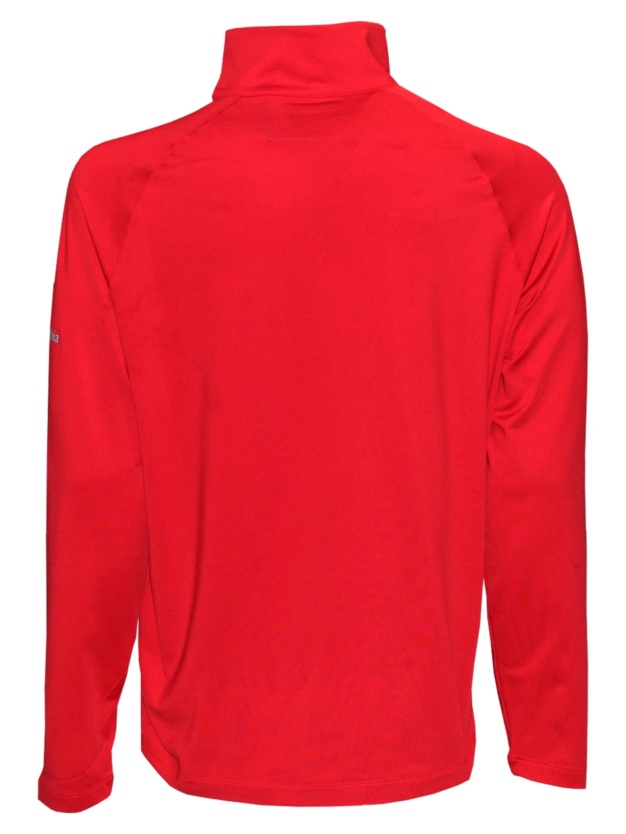Columbia Men's Omni-Wick Picker Golf Pullover, X-Large Red - 1/4-Zip