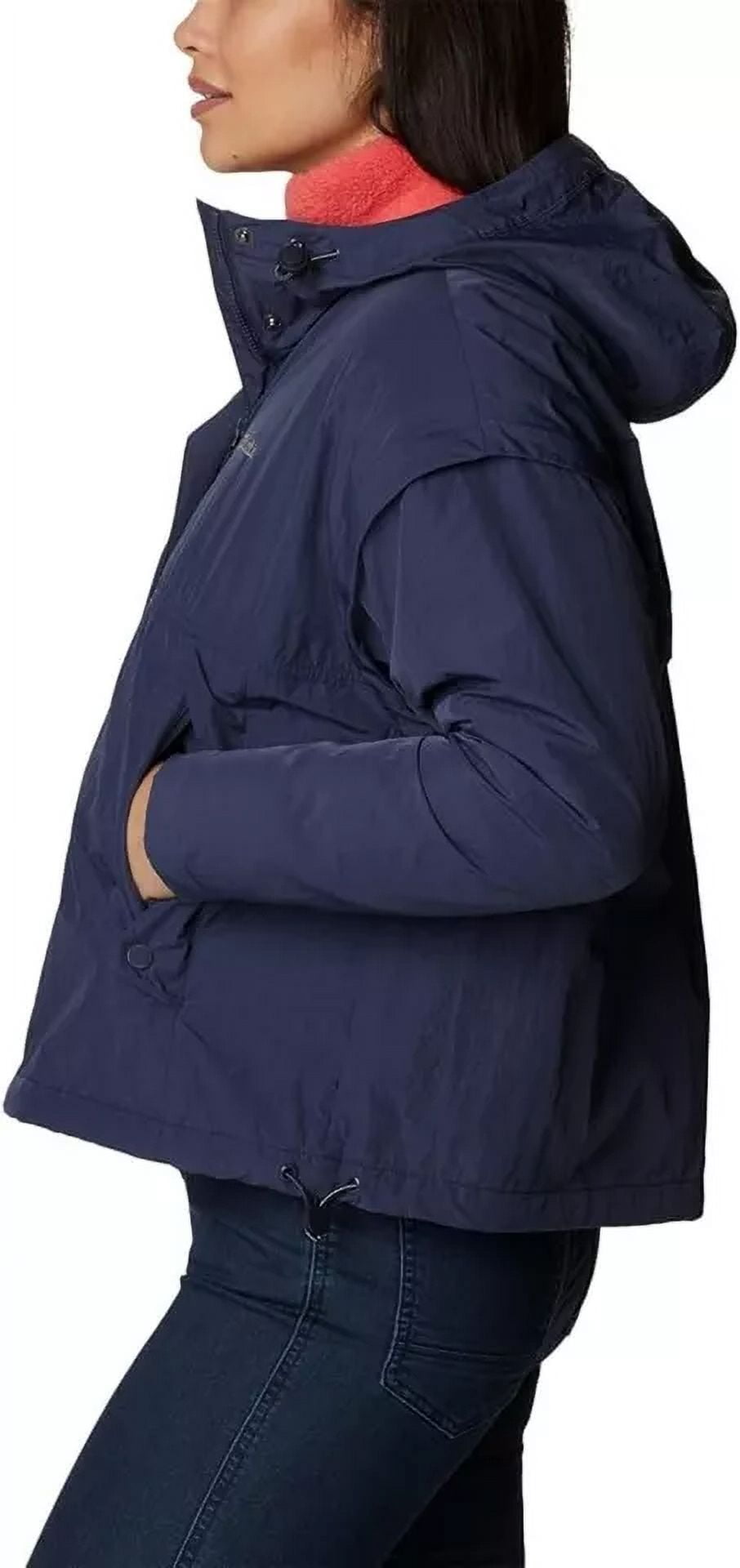 Columbia Women's Dark Nocturnal XL Hooded Jacket - Laurelwoods II Interchange