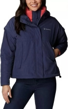 Columbia Women's Dark Nocturnal XL Hooded Jacket - Laurelwoods II Interchange