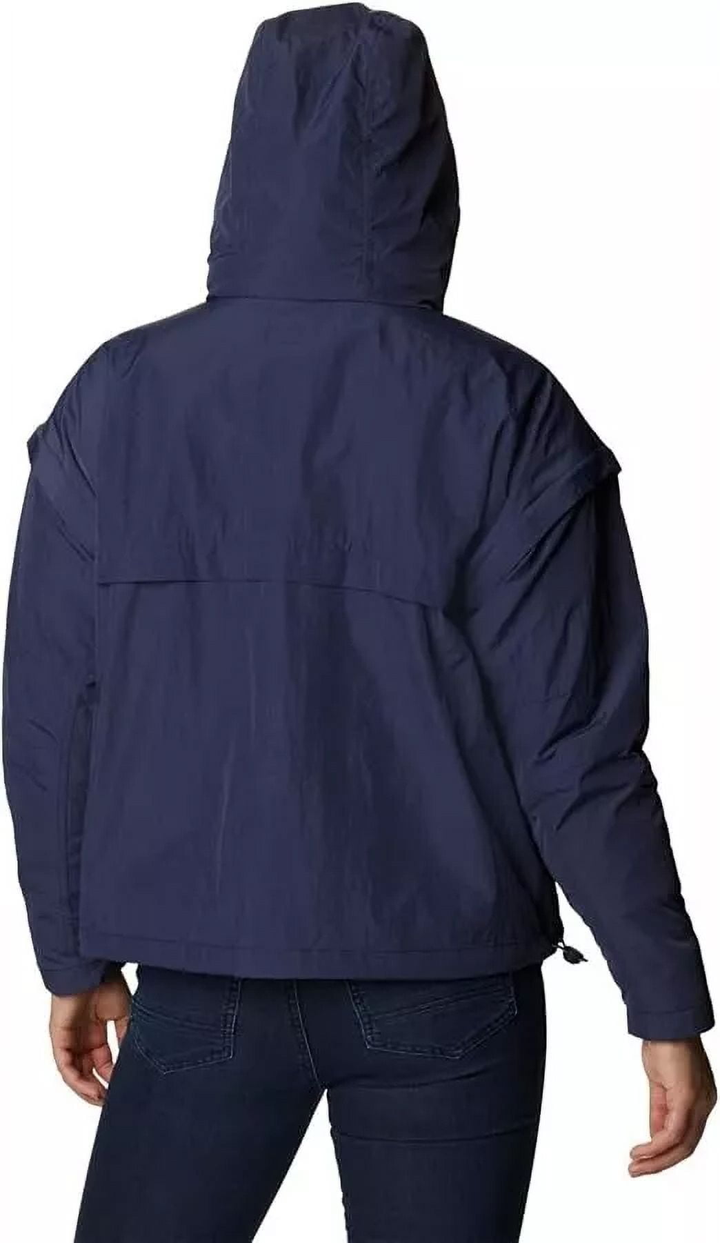 Columbia Women's Dark Nocturnal XL Hooded Jacket - Laurelwoods II Interchange