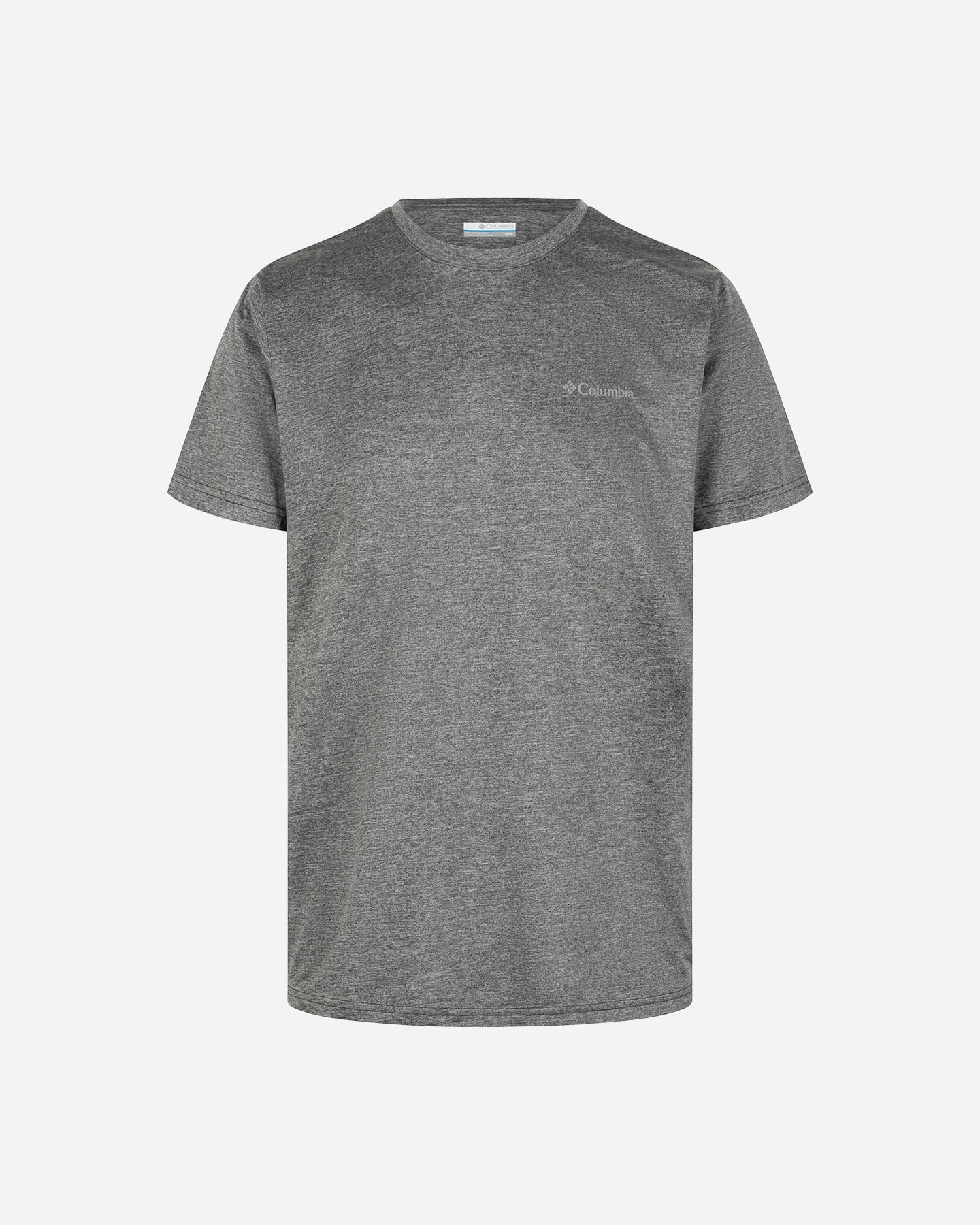 Columbia Men's Regular Fit Short Sleeve T-Shirt in Medium Grey Solid