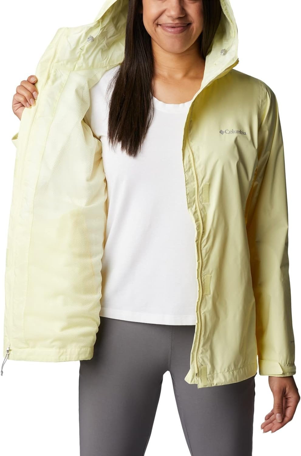 Columbia Women's Arcadia II Jacket in Endive/Sun Glow, XXL