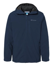 Columbia Men's Gate Racer Softshell Jacket - Collegiate Navy, Size XXL