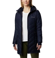 Columbia Women's Heavenly Long Hooded Jacket - Stylish & Warm Winter Coat