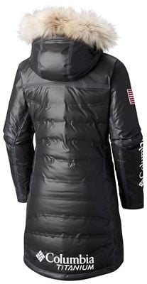 Columbia Women's OutDry Ex Diamond Heatzone Long Parka Winter Jacket Medium