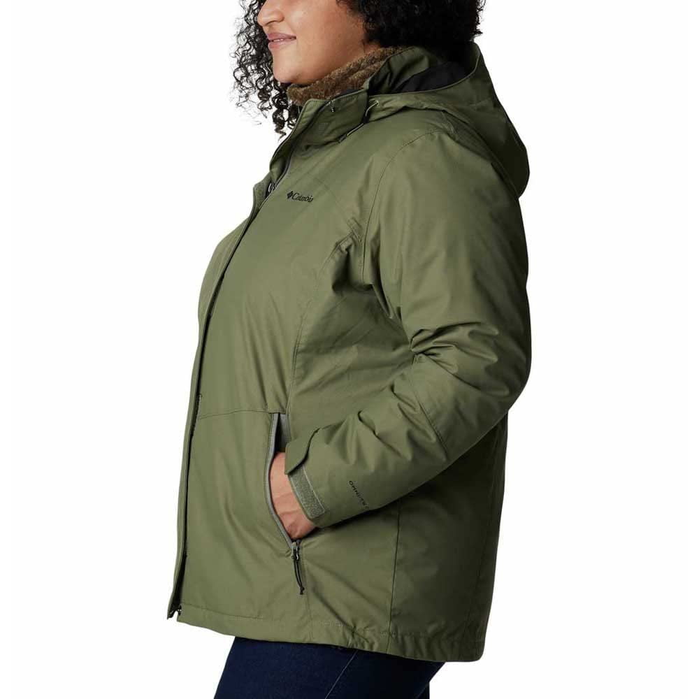 Columbia Women's Bugaboo II Fleece Jacket, Stone Green, XXL