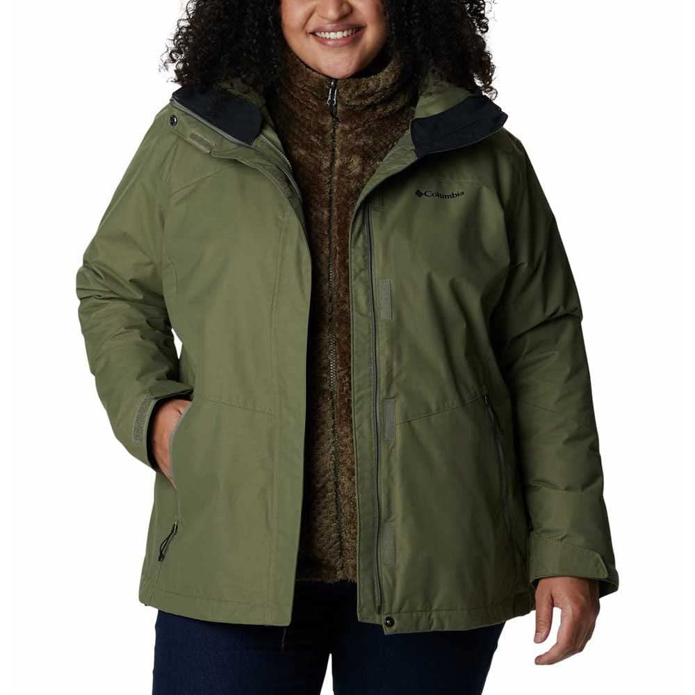 Columbia Women's Bugaboo II Fleece Jacket, Stone Green, XXL