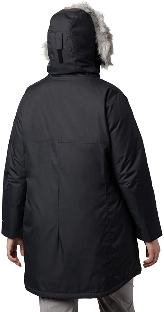 Columbia Women's Black Insulated Long Jacket Size Small - Suttle Mountain