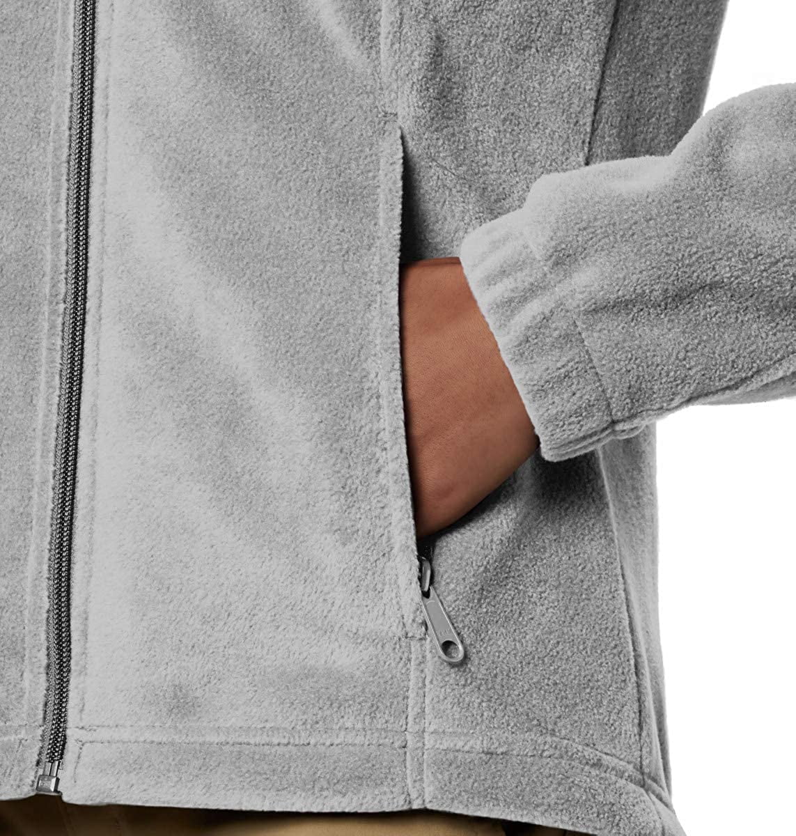 Columbia Women's Benton Springs Fleece Jacket - Cirrus Grey Heather, X-Large Petite