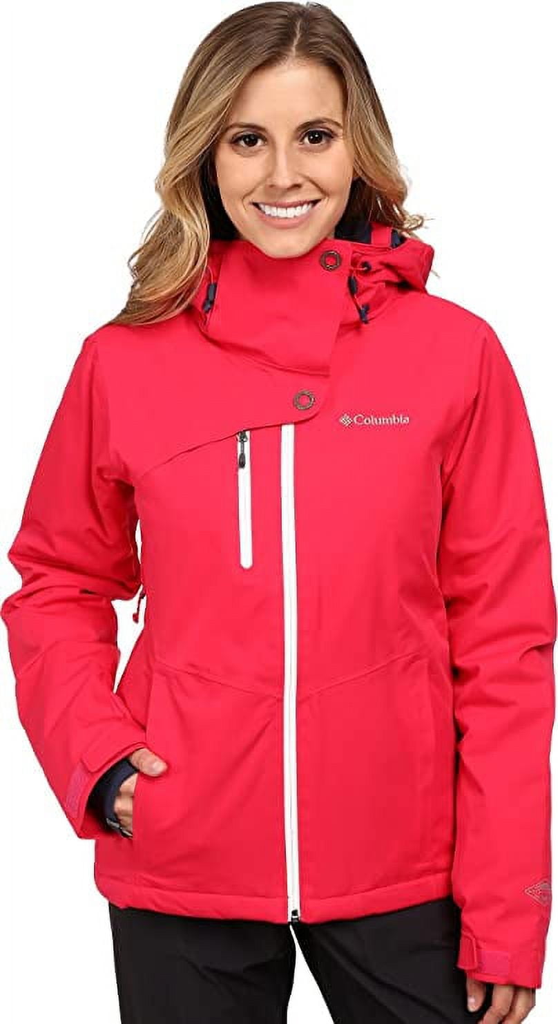 Columbia Women's Mile Summit Jacket in Ruby Red - Size Medium